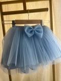 Cielo PowderPuff Skirt - Sky Blue
