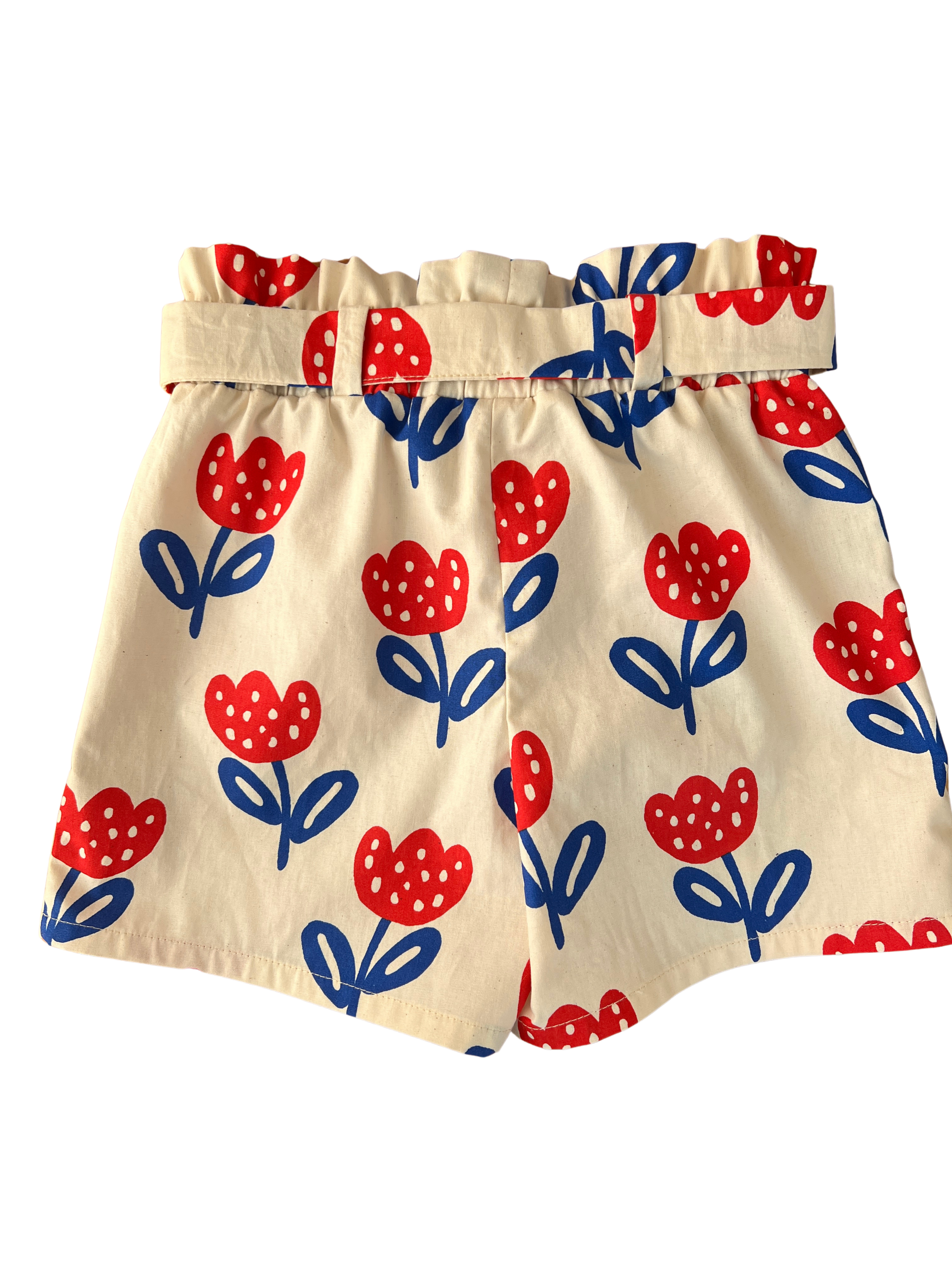 Frida Shorts - Polka Tulip