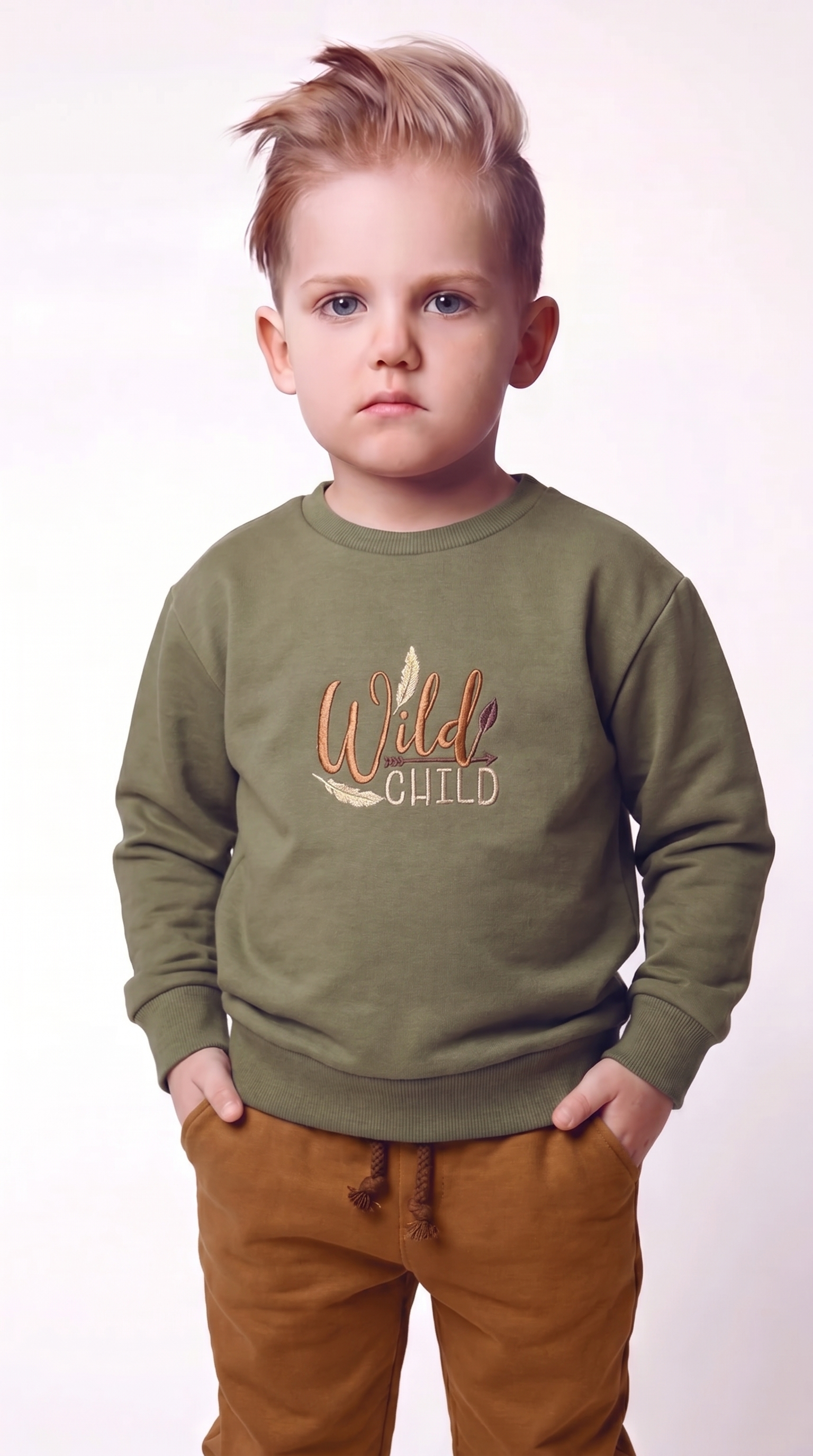 Zeno Sweater -  Wild Child Earthy Green