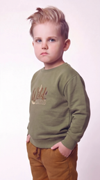 Zeno Sweater -  Wild Child Earthy Green